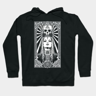 Occult Black Maiden of the Esoteric Mother Mary Queen of the Universe T Shirt Hoodie